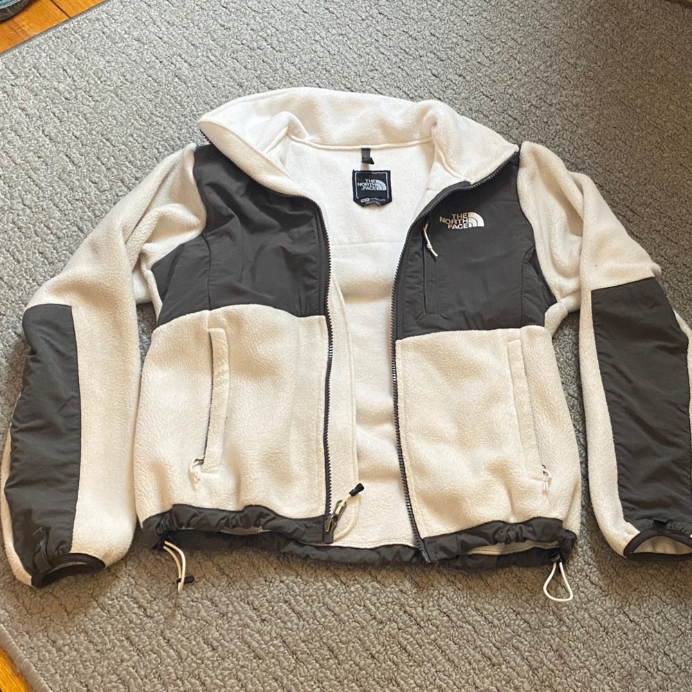 The North Face Men's Black and Cream Performance Jacket